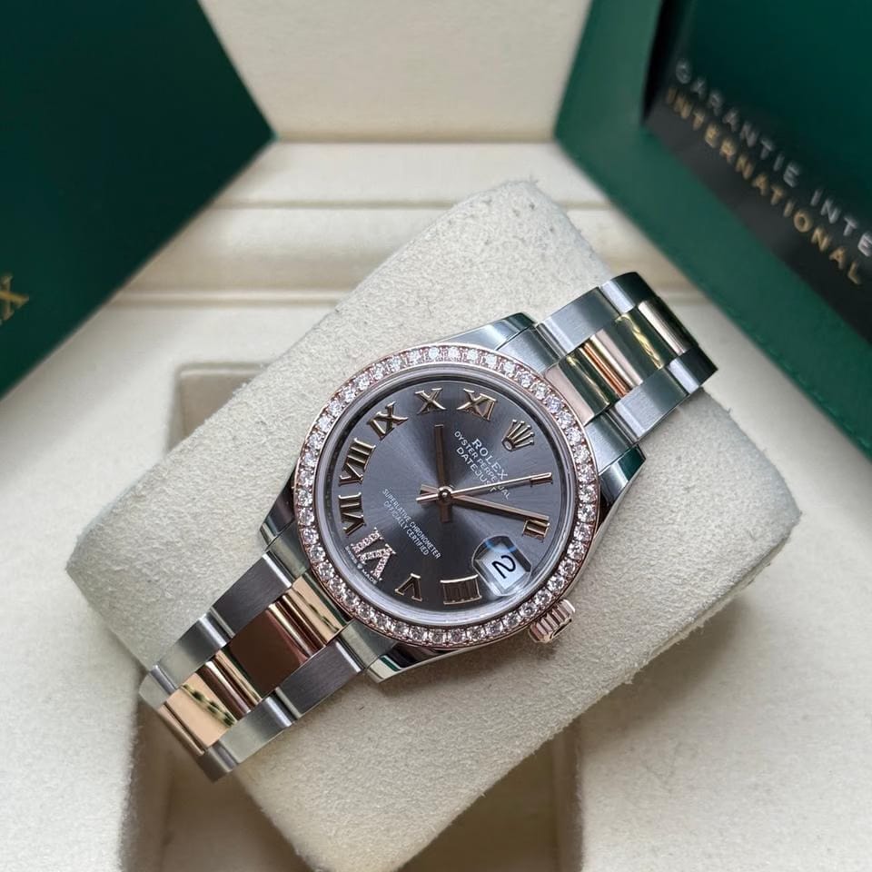 Rolex | Datejust | 278381RBR | Gold/Steel | 31 mm | Gold/Steel | Grey | Automatic