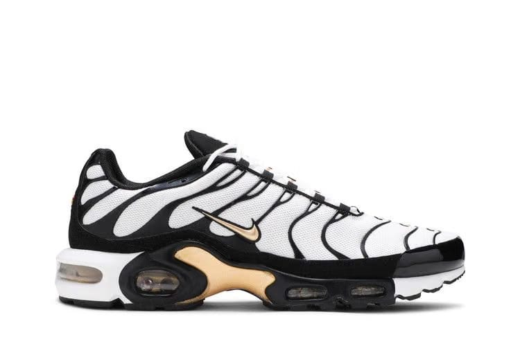 Air Max Plus White Metallic Gold