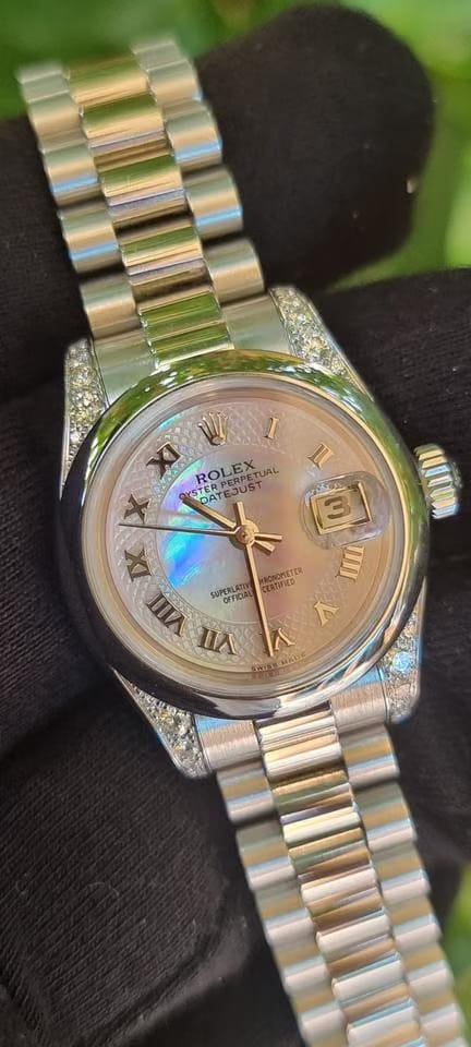 Rolex | Datejust | 179296 | Platinum | 26 mm | Platinum | Pink | Automatic