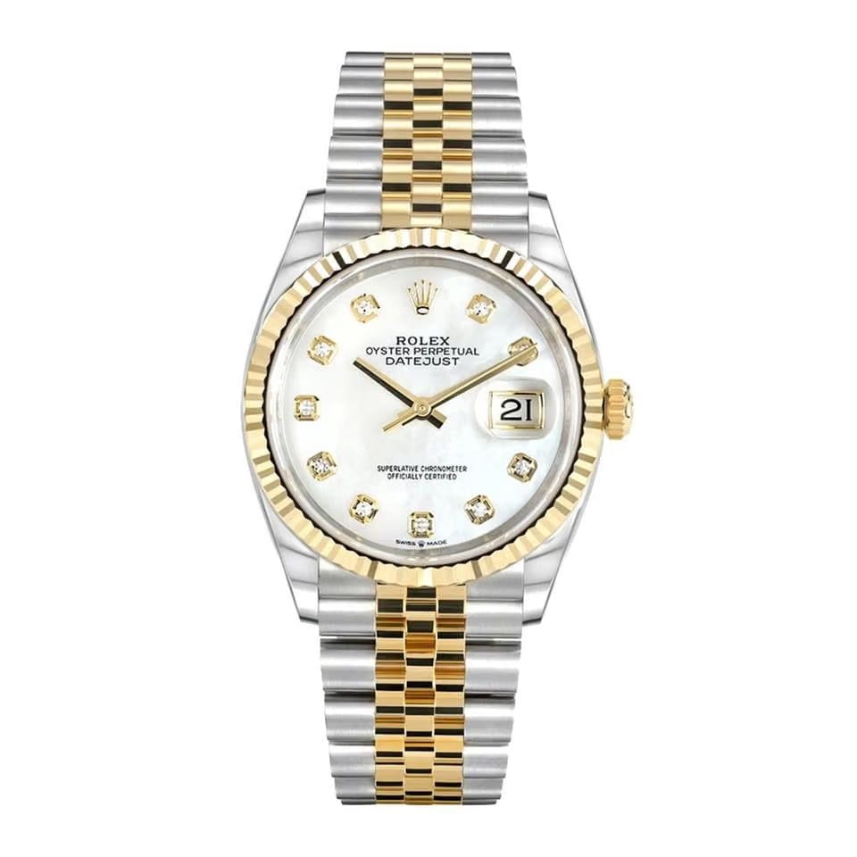 Rolex | Datejust | 126233 | Steel | 36 mm | Gold/Steel | Mother of pearl | Automatic