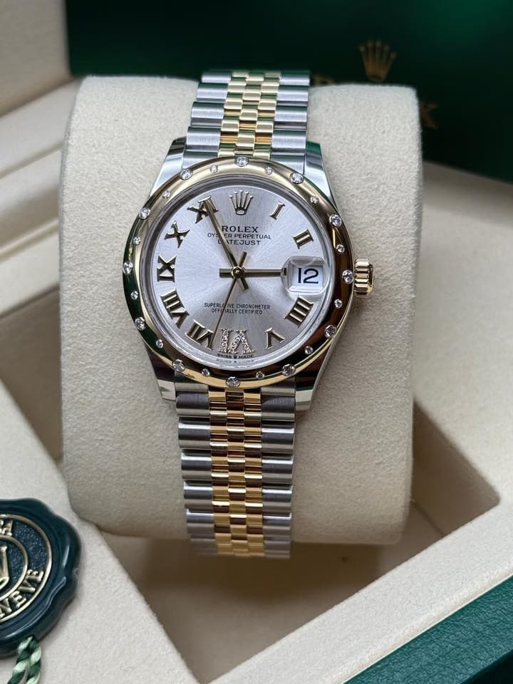 Rolex | Datejust | 278343RBR | Gold/Steel | 31 mm | Gold/Steel | Silver | Automatic