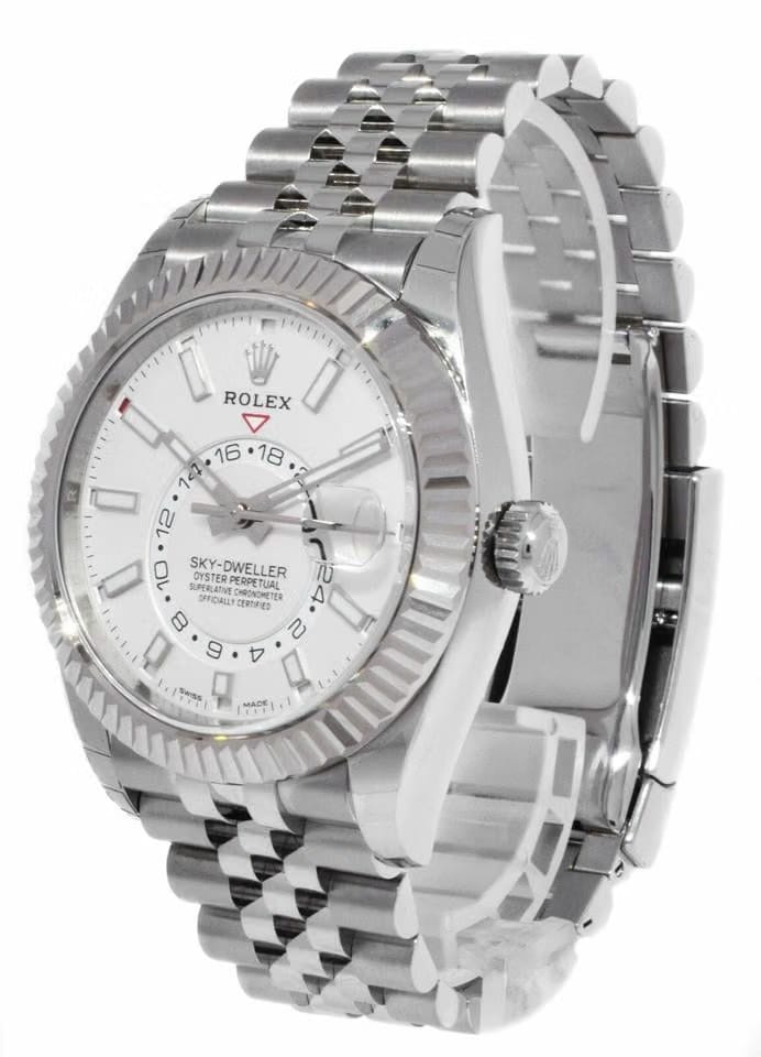 Rolex | Sky-Dweller | 326934 | Gold/Steel | 42 mm | Steel | Silver | Automatic