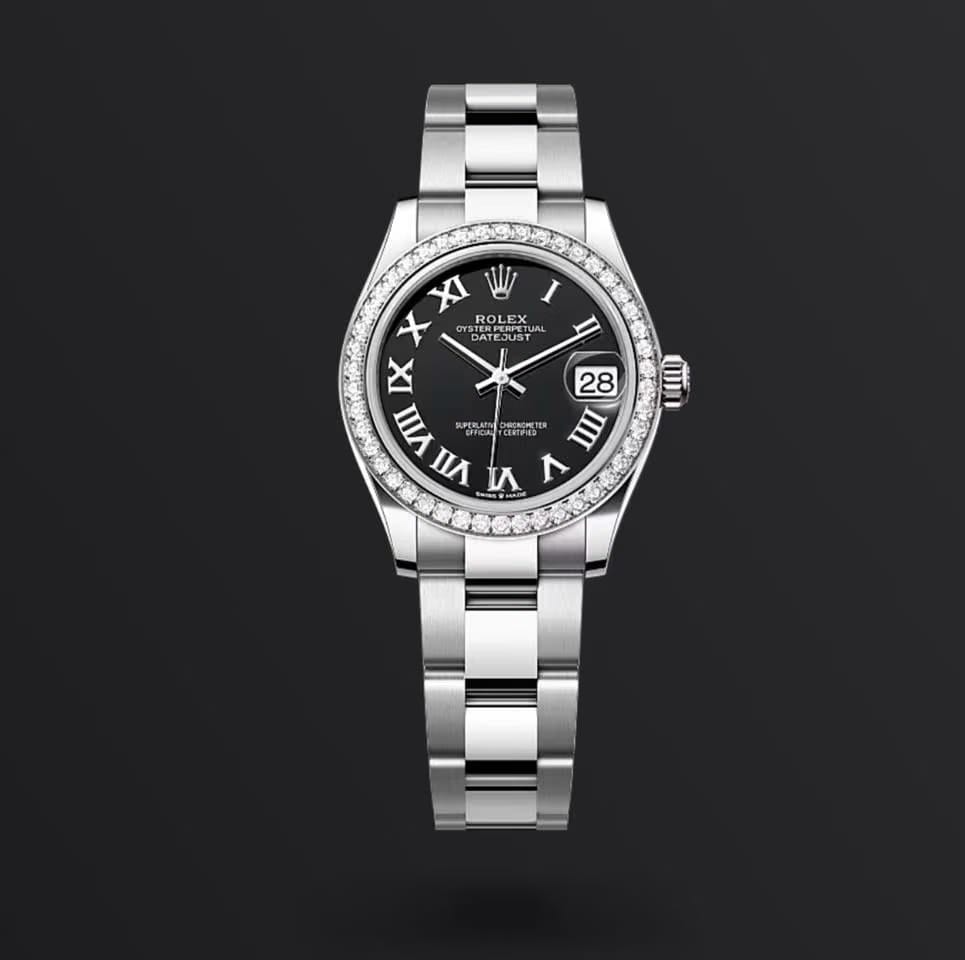 Rolex | Datejust | 278384RBR | Steel | 31 x 37 mm | Steel | Black | Automatic