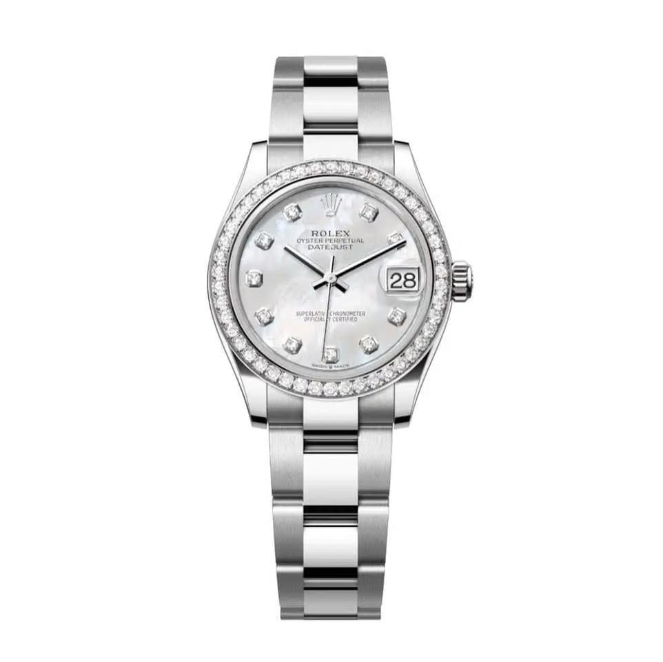 Rolex | Datejust | 278384RBR | Steel | 31 x 37 mm | Steel | Mother of pearl | Automatic