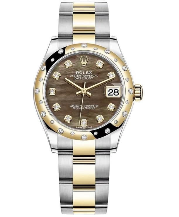 Rolex | Datejust | 278343RBR | Gold/Steel | 31 mm | Gold/Steel | Mother of pearl | Automatic