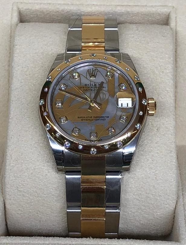 Rolex | Datejust | 178343 | Steel | 31 mm | Gold/Steel | Mother of pearl | Automatic