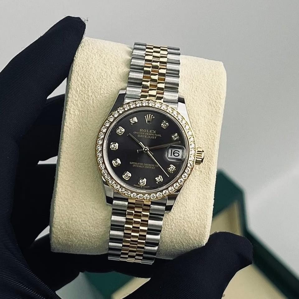 Rolex | Datejust | 278383RBR | Gold/Steel | 31 mm | Gold/Steel | Grey | Automatic