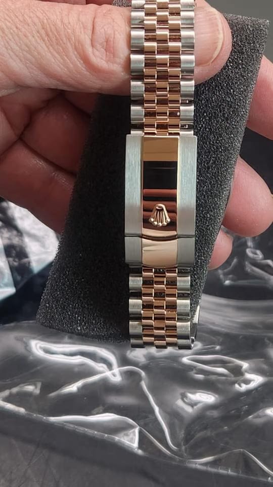 Rolex | Datejust | 126281RBR | Gold/Steel | 36 mm | Gold/Steel | Grey | Automatic