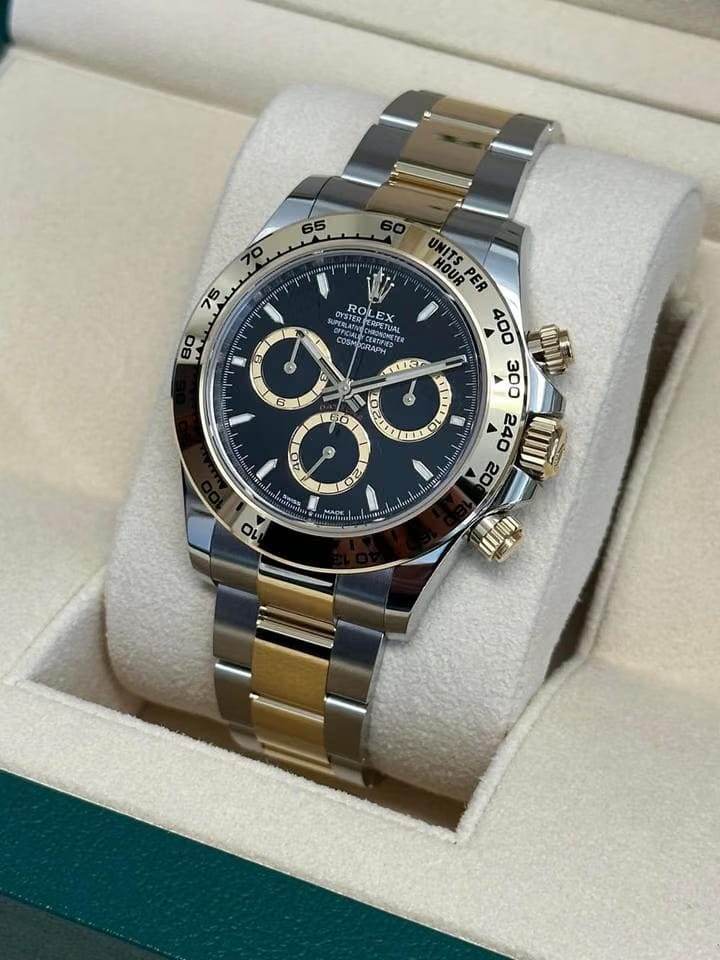 Rolex | Daytona | 126503 | Gold/Steel | 40 mm | Gold/Steel | Black | Automatic