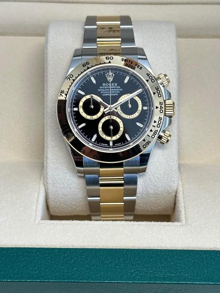 Rolex | Daytona | 126503 | Gold/Steel | 40 mm | Gold/Steel | Black | Automatic