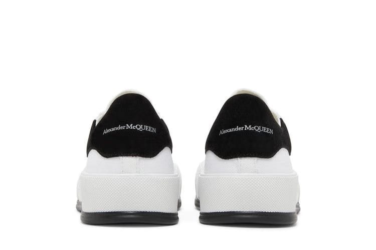 Alexander McQueen Deck Plimsoll Low Black