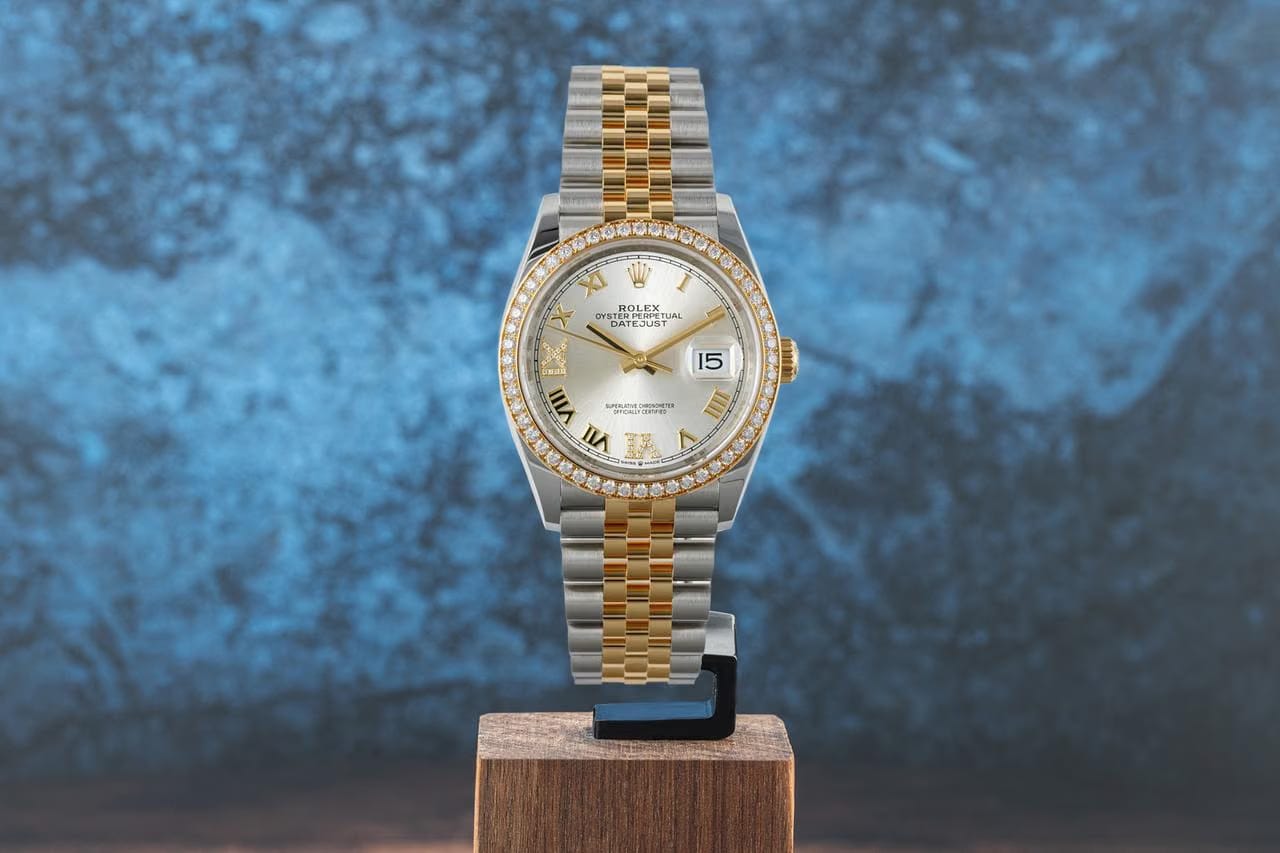 Rolex | Datejust | 126283RBR | Gold/Steel | 36 x 44 mm | Gold/Steel | Silver | Automatic