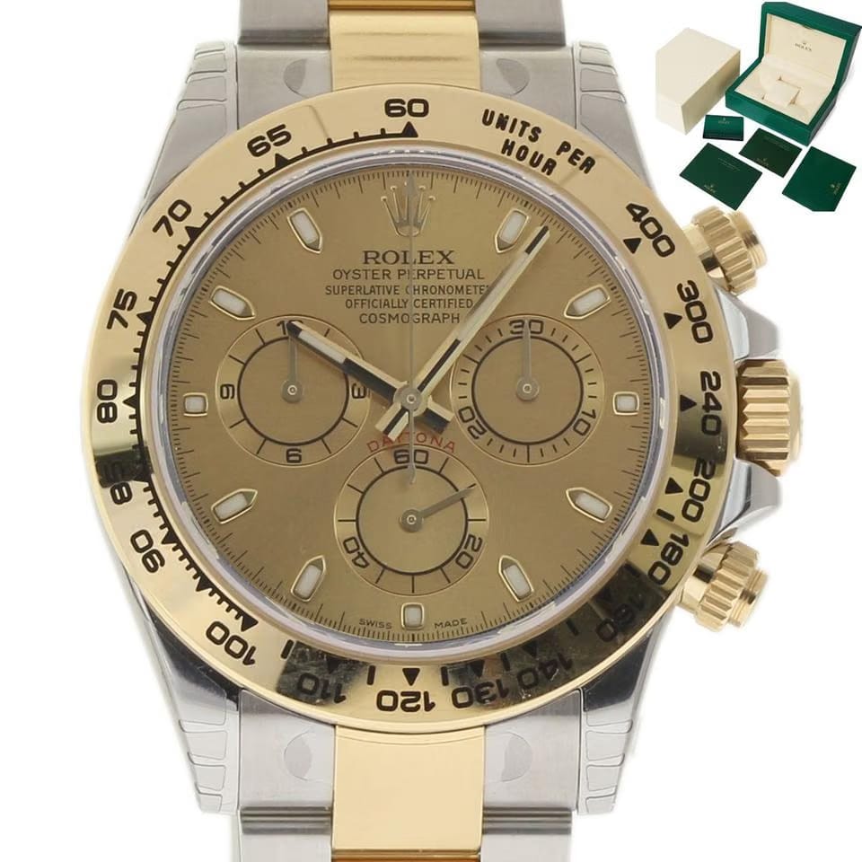 Rolex | Daytona | 116503 | Steel | 40 mm | Gold/Steel | Champagne | Automatic