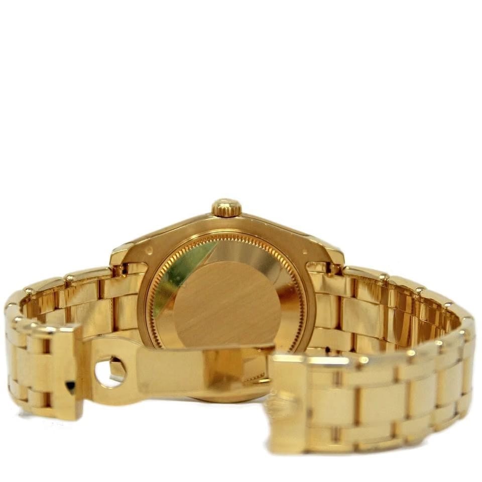 Rolex | Datejust | 81208 | Yellow gold | 34 mm | Yellow gold | Mother of pearl | Automatic