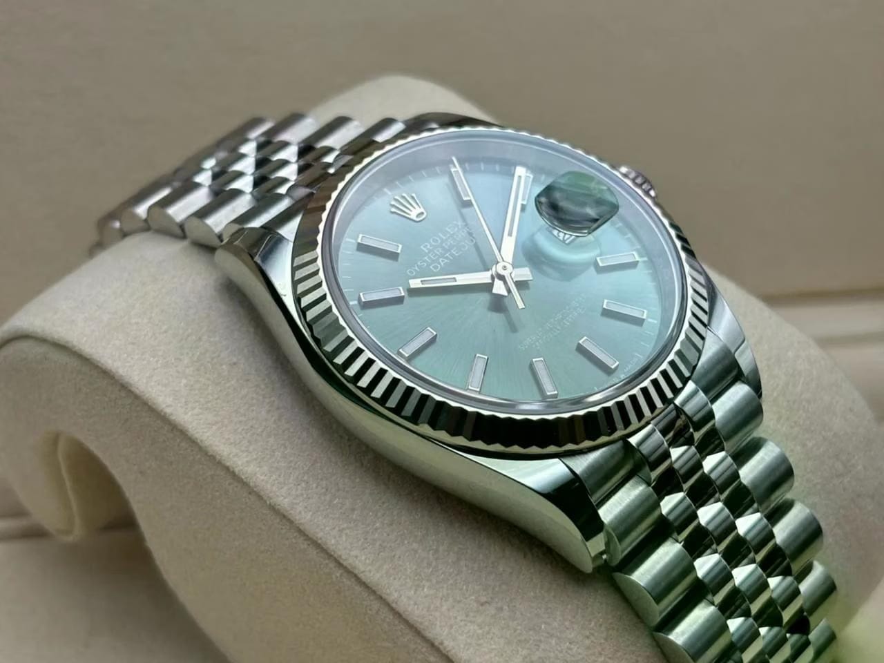 Rolex | Datejust | 126234 OMAN | Steel | 36 mm | Green | Automatic