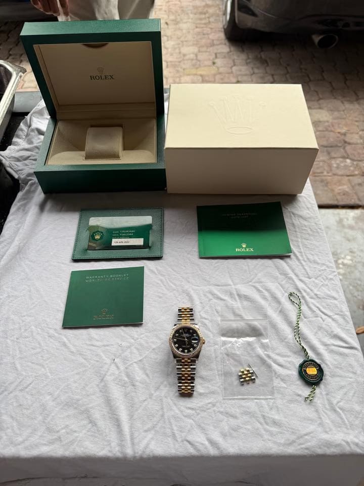 Rolex | Datejust | 126283RBR | Gold/Steel | 36 mm | Gold/Steel | Black | Automatic