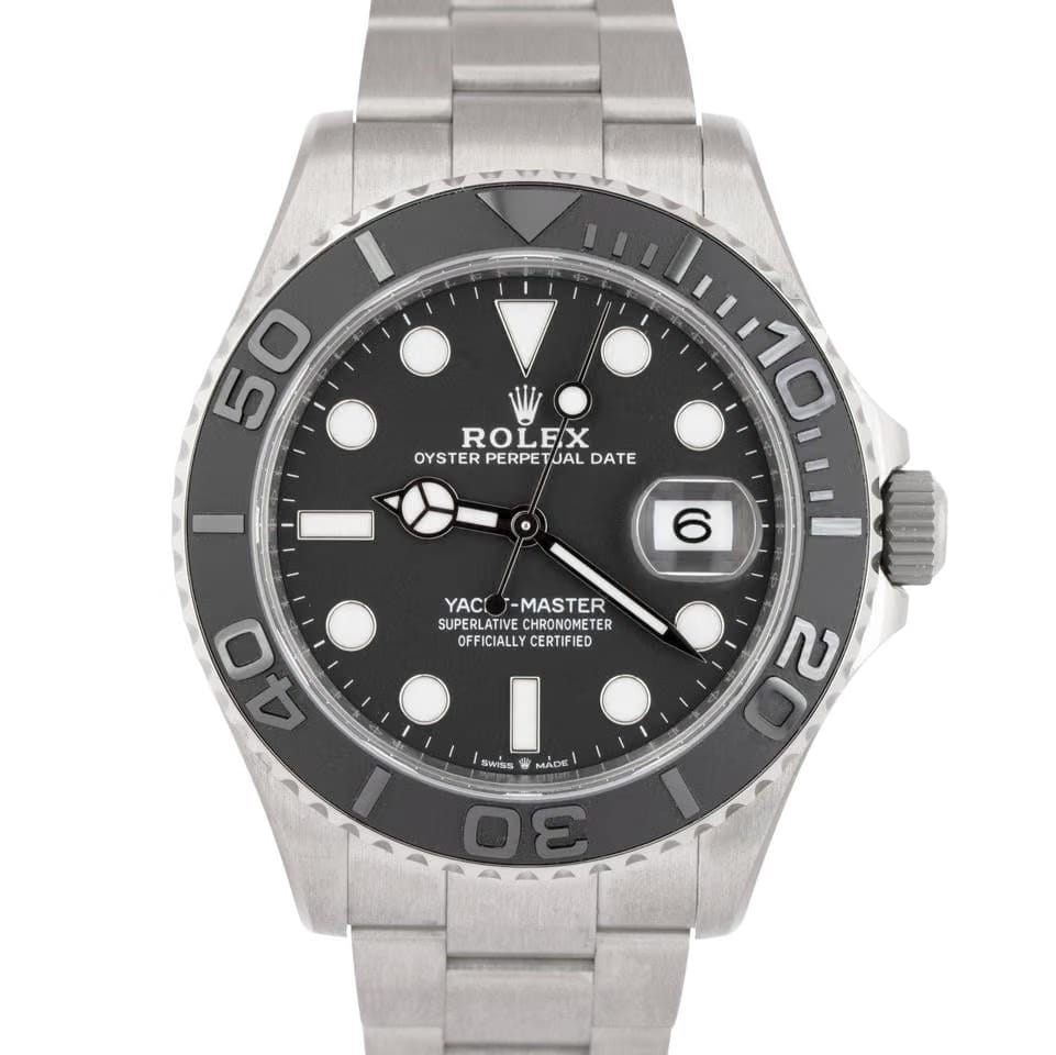 Rolex Yacht-Master 42 NEW 2026 PAPERS Rolex Yacht-Master TITANIUM 226627 Black Ceramic 42mm BOX