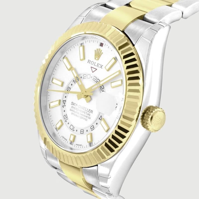 Rolex | Sky-Dweller | 326933 | Gold/Steel | White | Automatic