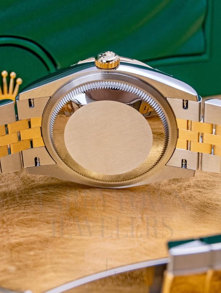 Rolex | Datejust | 126283RBR | Yellow gold | 36 mm | Yellow gold | Champagne | Automatic