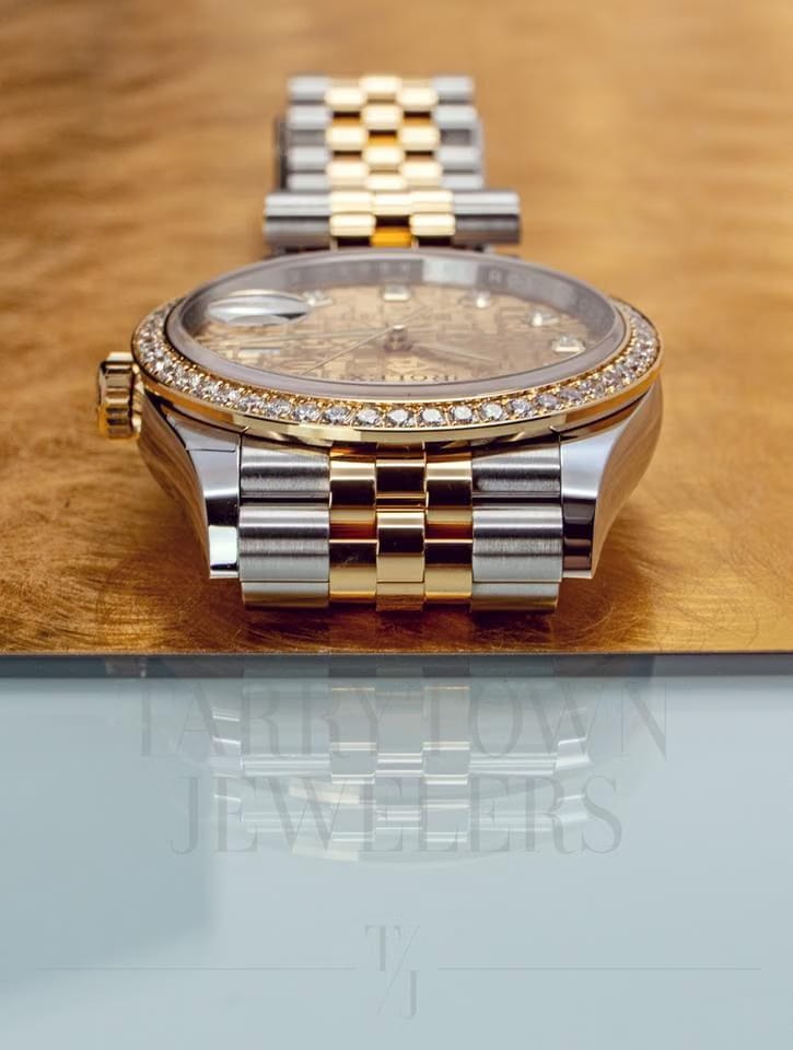 Rolex | Datejust | 126283RBR | Yellow gold | 36 mm | Yellow gold | Champagne | Automatic