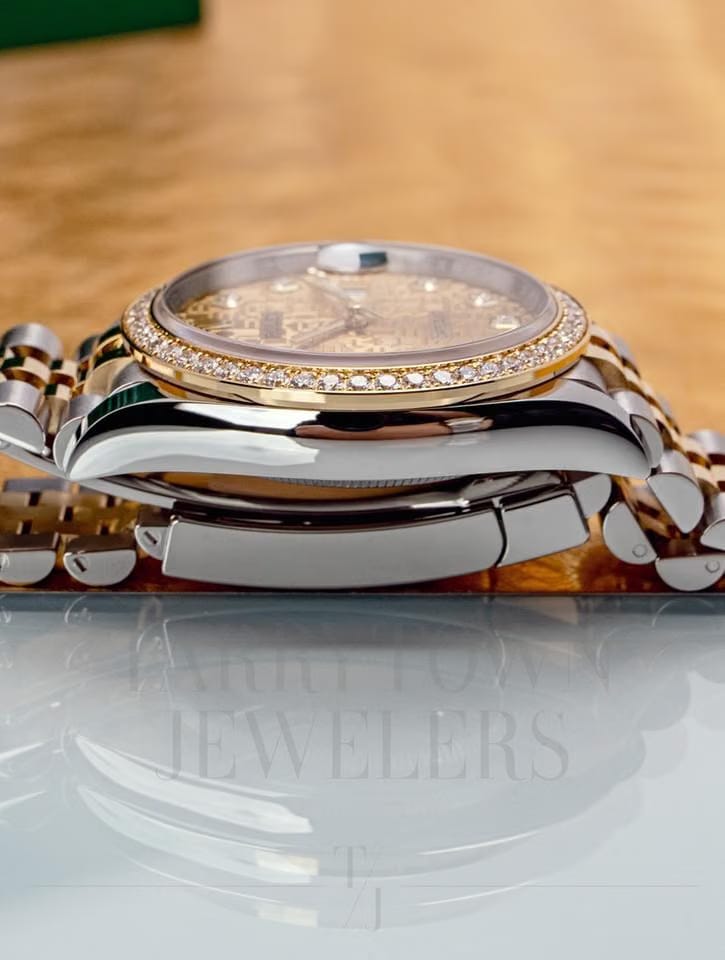 Rolex | Datejust | 126283RBR | Yellow gold | 36 mm | Yellow gold | Champagne | Automatic