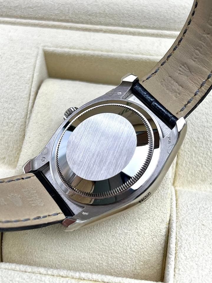 Rolex | Datejust | 116189-L | White gold | Leather | Pink | Automatic
