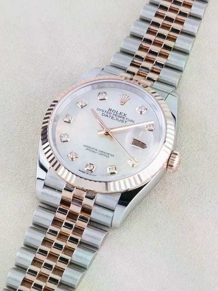 Rolex | Datejust | 126231 | Steel | 36 mm | Gold/Steel | Mother of pearl | Automatic
