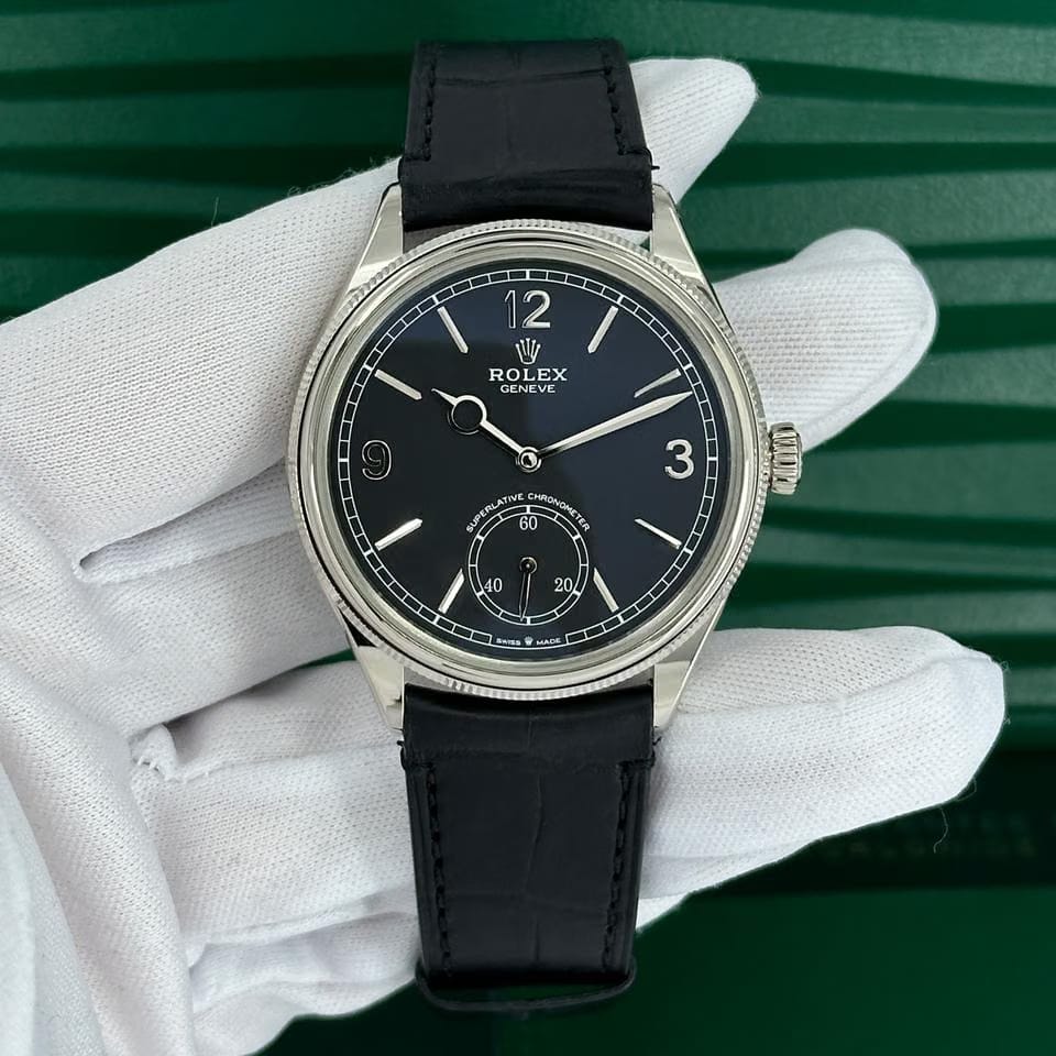 Rolex | 1908 | 52509 | White gold | 39 mm | Black | Automatic