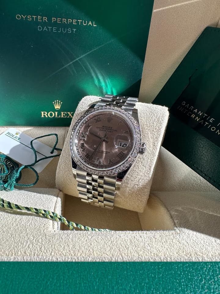 Rolex | Datejust | 126284RBR | Steel | 36 mm | Steel | Pink | Automatic