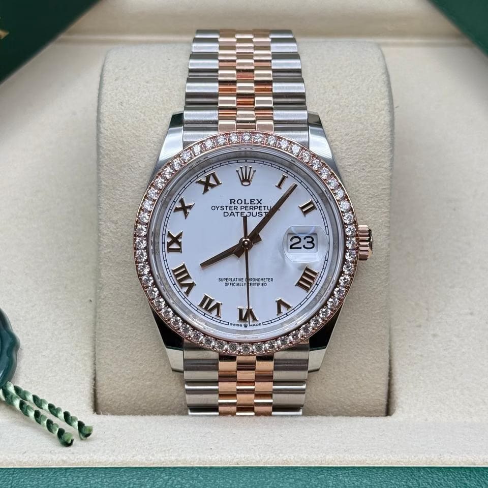 Rolex | Datejust | 126281RBR | Gold/Steel | 36 x 44 mm | Gold/Steel | White | Automatic