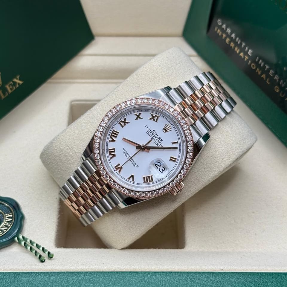 Rolex | Datejust | 126281RBR | Gold/Steel | 36 x 44 mm | Gold/Steel | White | Automatic
