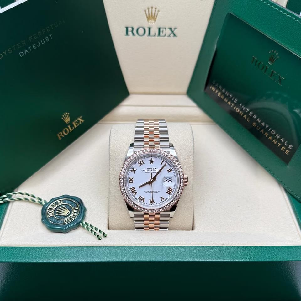 Rolex | Datejust | 126281RBR | Gold/Steel | 36 x 44 mm | Gold/Steel | White | Automatic