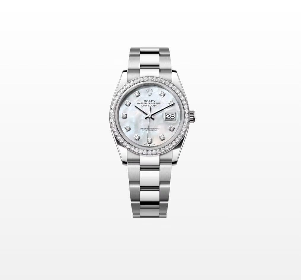 Rolex | Datejust | 126284RBR-0012 | Steel | Steel | Mother of pearl | Automatic