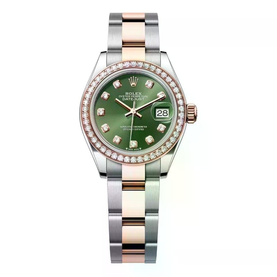 Rolex | Datejust | 279381RBR-0008 | 28 mm | Green | Automatic