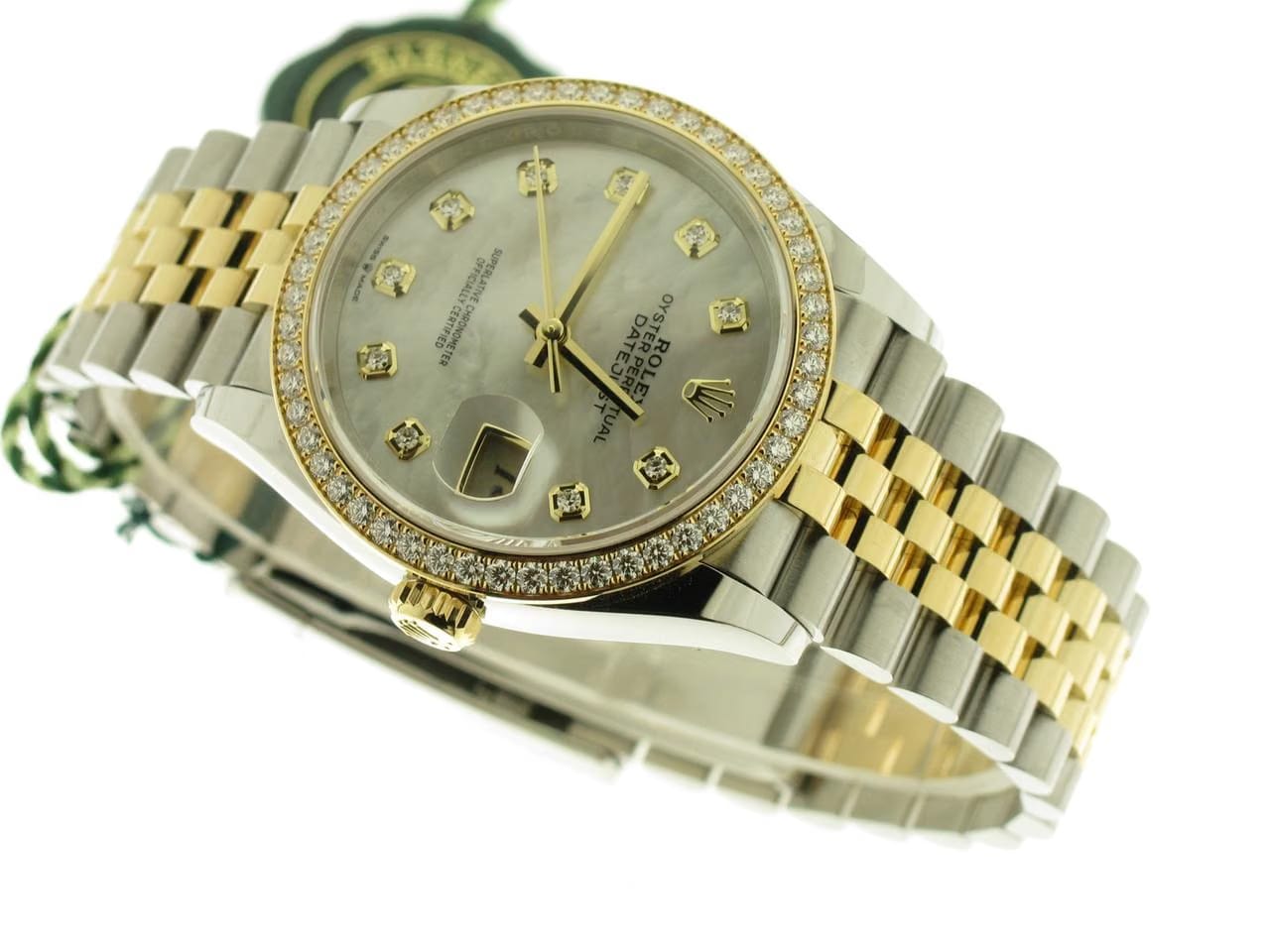 Rolex | Datejust | 126283RBR | Gold/Steel | 36 x 44 mm | Gold/Steel | Mother of pearl | Automatic