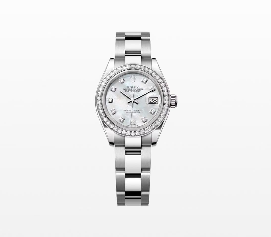 Rolex | Datejust | 279384RBR NG WHITE OYS | Steel | 28 mm | Steel | Mother of pearl | Automatic