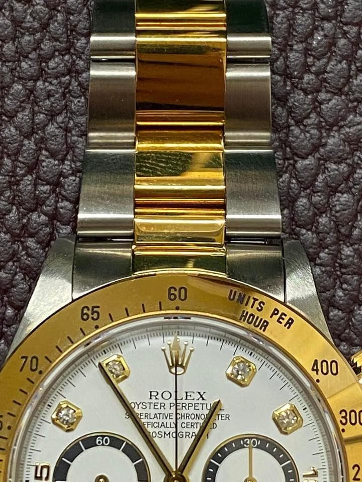 Rolex | Daytona | 16523 | Gold/Steel | 40 mm | Gold/Steel | White | Automatic