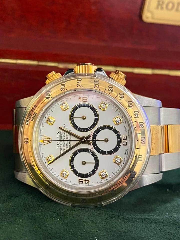 Rolex | Daytona | 16523 | Gold/Steel | 40 mm | Gold/Steel | White | Automatic