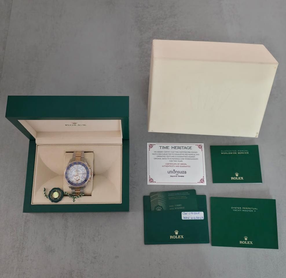 Rolex | Yacht-Master II | 116681 | 44 mm | Gold/Steel | Automatic