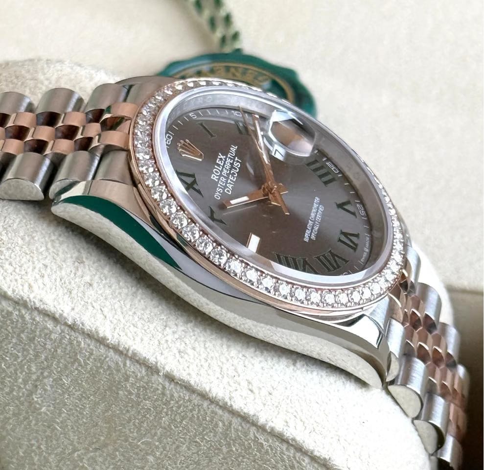 Rolex | Datejust | 126281RBR | Steel | 36 x 44 mm | Gold/Steel | Grey | Automatic