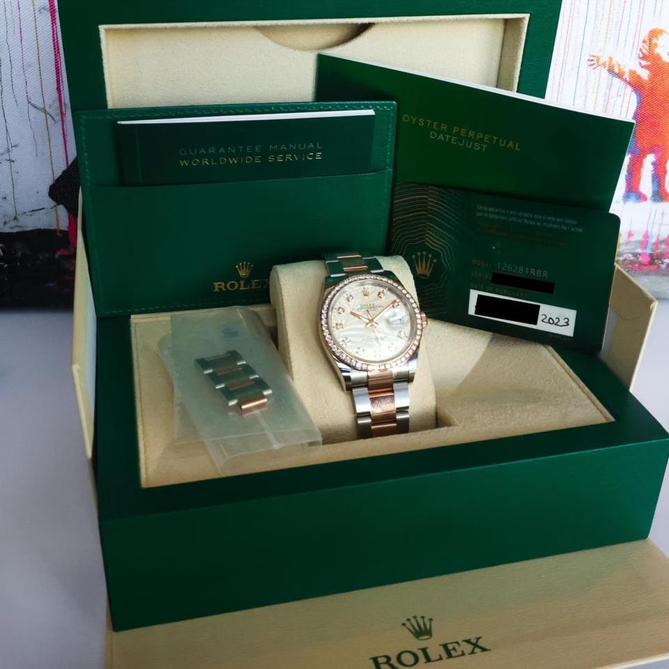 Rolex | Datejust | 126281RBR | 36 mm | Silver | Automatic