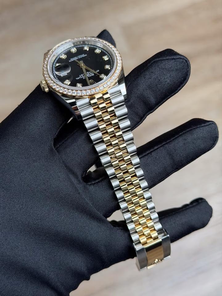 Rolex | Datejust | 126283RBR | Gold/Steel | 36 x 44 mm | Gold/Steel | Black | Automatic