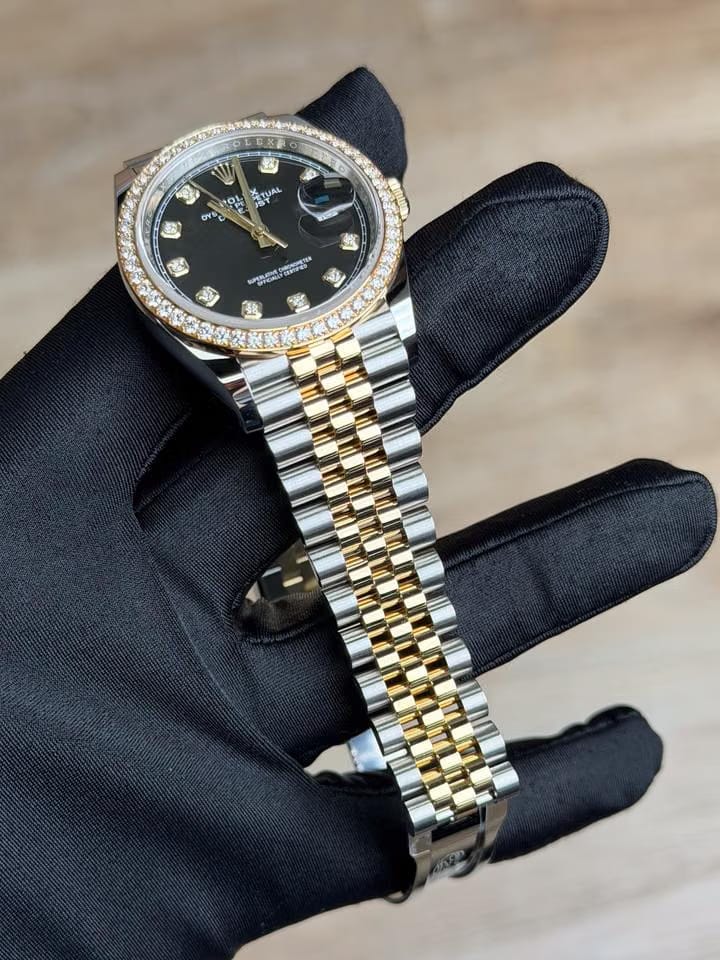 Rolex | Datejust | 126283RBR | Gold/Steel | 36 x 44 mm | Gold/Steel | Black | Automatic
