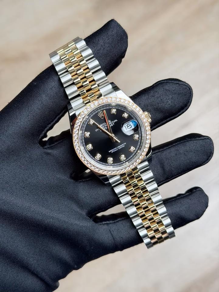Rolex | Datejust | 126283RBR | Gold/Steel | 36 x 44 mm | Gold/Steel | Black | Automatic