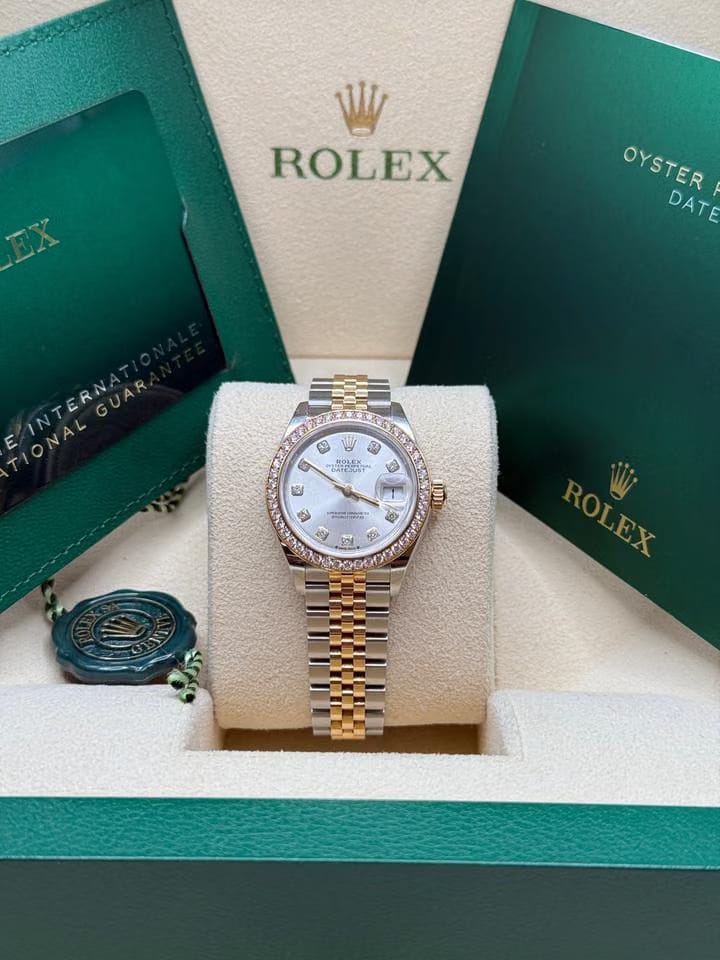 Rolex | Datejust | 279383RBR | Steel | 28 mm | Gold/Steel | Silver | Automatic