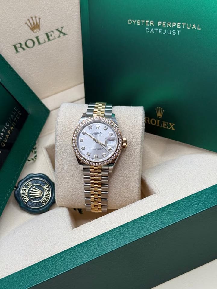 Rolex | Datejust | 279383RBR | Steel | 28 mm | Gold/Steel | Silver | Automatic