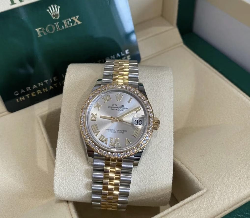 Rolex | Datejust | 278383RBR SILVER ROMAN JUB | Gold/Steel | 31 mm | Gold/Steel | Silver | Automatic