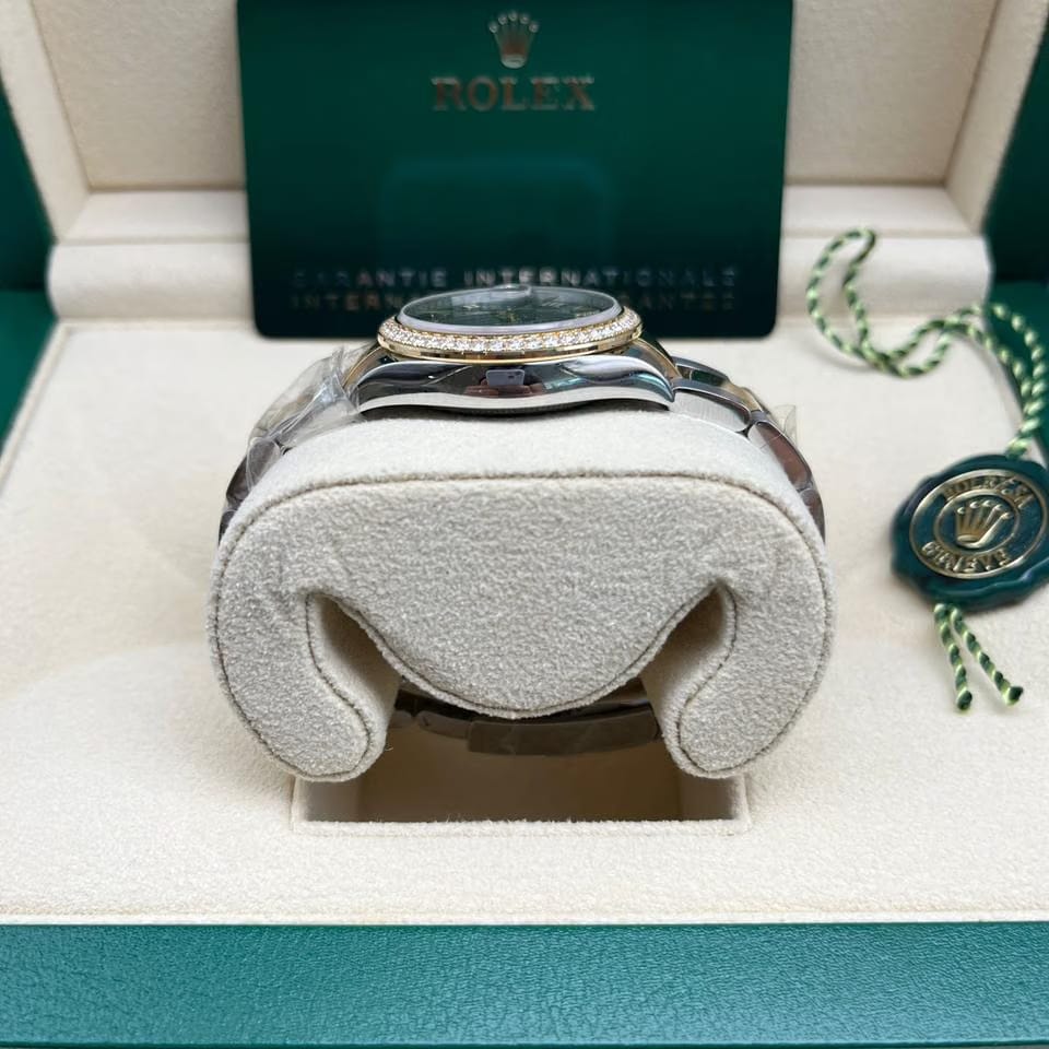 Rolex | Datejust | 278383RBR GREY ROMAN OYS | Gold/Steel | 31 mm | Gold/Steel | Grey | Automatic