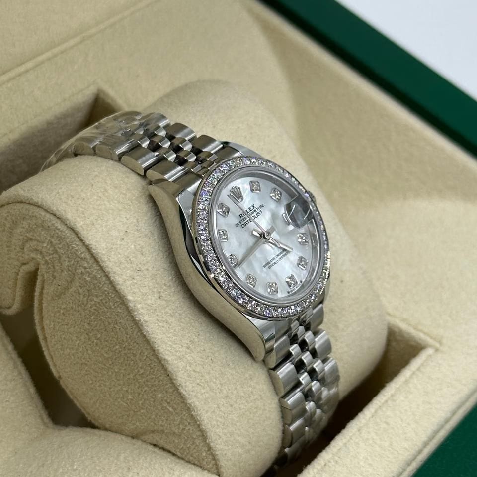 Rolex | Datejust | 279384RBR NG WHITE JUB | Steel | 28 mm | Steel | Mother of pearl | Automatic