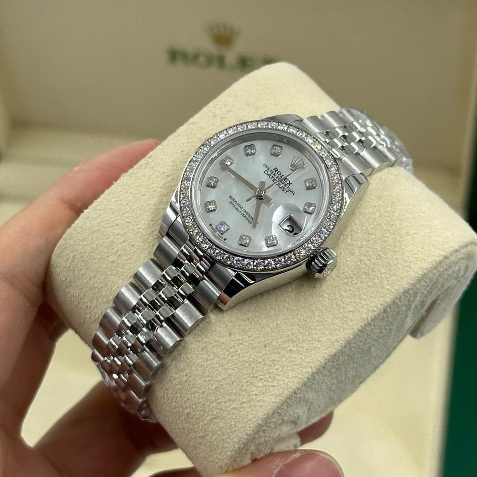 Rolex | Datejust | 279384RBR NG WHITE JUB | Steel | 28 mm | Steel | Mother of pearl | Automatic